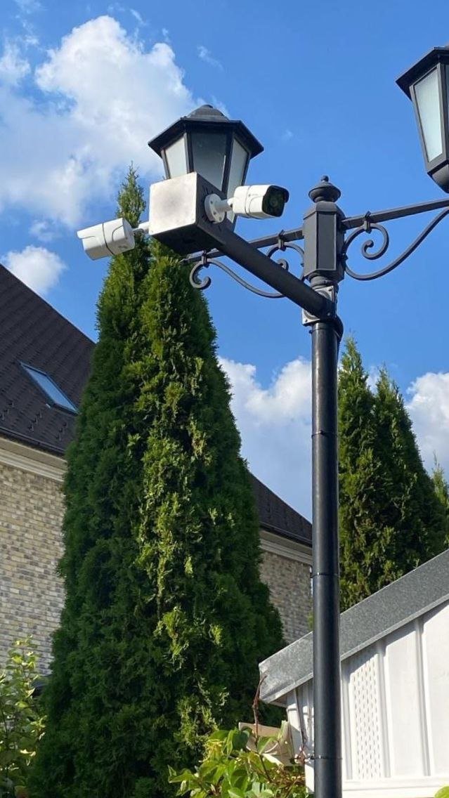 Камеры BOXFORCAM на фонарной опоре, Гайд Парк