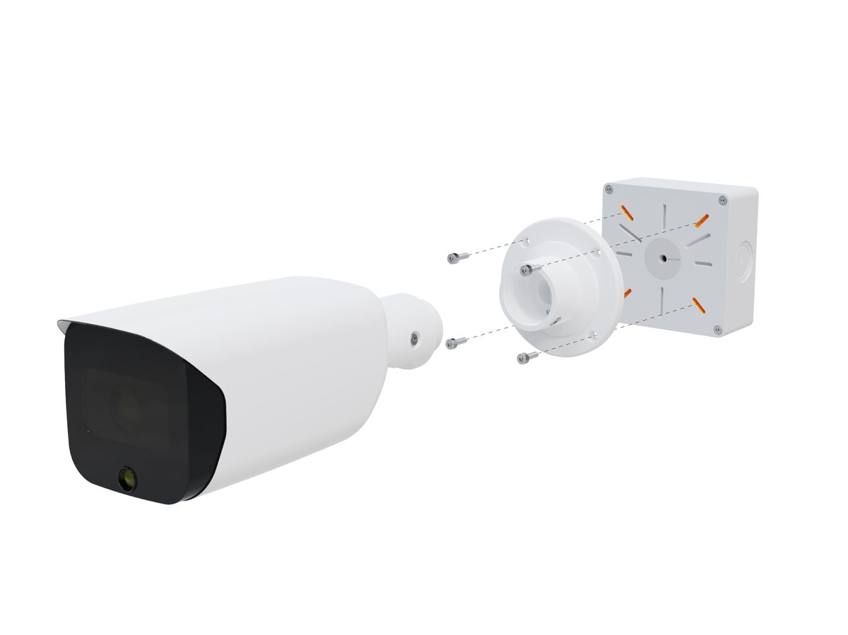 Схема крепления камеры на 4 винта прямоугольником — PCD BOXFORCAM™